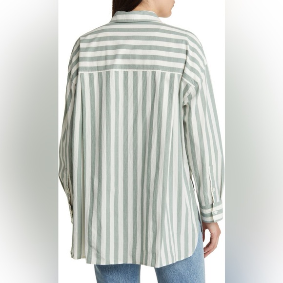 MADEWELL | Signature Poplin Oversized Shirt - Picture 5 of 10